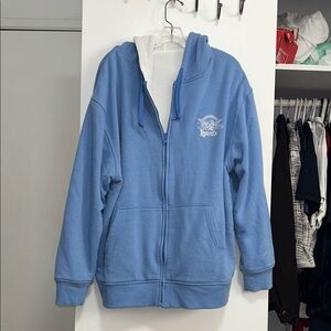 Avirex Blue Hoodie Jacket